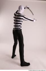 JIRKA STANDING POSE WITH KATANA AND GUN